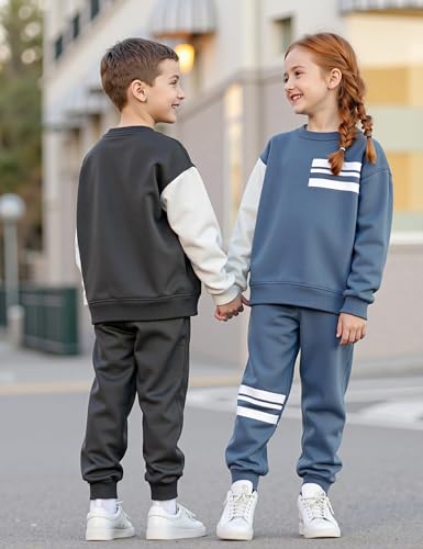 Boys Clothes Long Sleeve Sweatshirt and Pants 2PCS Sweatsuits Winter Boys Outfits 2-8 Years4