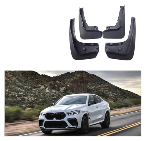 Guardabarros coche para BMW X6 G06 para evitar manchas de barro y daños 3