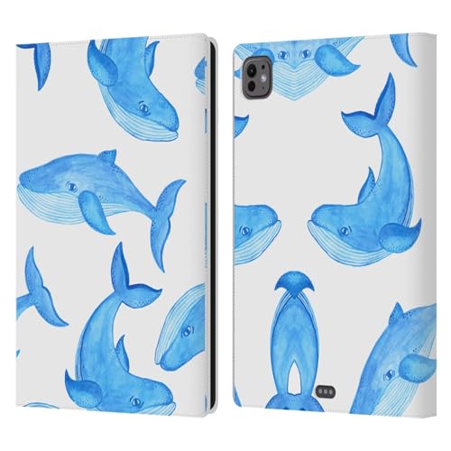 Protection iPad Pro 11 M4 Étui Portefeuille Cuir Haroulita Mer