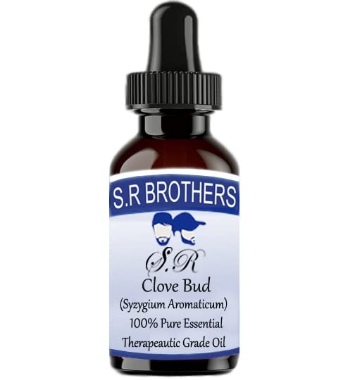 S.R. Brothers Clove Bud (Syzygium Aromaticum)100% Pure Essential Therapeautic Grade Oil (15ml)