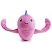 WowWee Fingerlings Hugs - Rachel (Pink Glitter) - Interactive Plush Narwhal