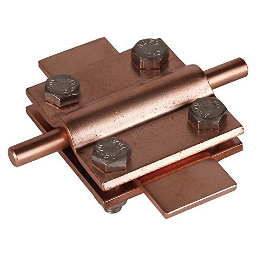 Croix raccordement Dehn 318207 en cuivre pour conducteurs RD 8-10 mm et méplat FL 30 mm