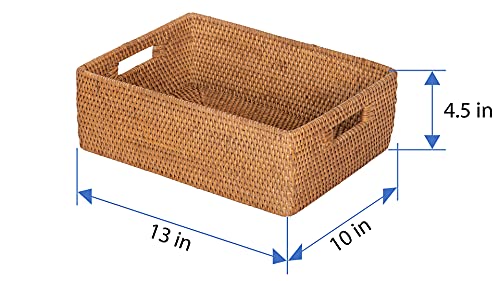 Kouboo 1060121 Laguna Rattan Shelf & Organizing Basket #TOP4