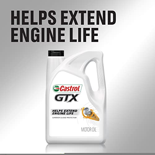 Castrol 6146 Gtx 10W-40 Motor Oil, 1 Quart, 6 Pack #TOP4