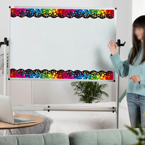 ACOLY 18 m/Rolle Wellpappen-Displaybordüren für Schulklassenzimmerdekorationen, schwarze Bordürenrollen für Displays, Bordürenrollen, Wellpappen-Trägerpapier, Kartonrolle