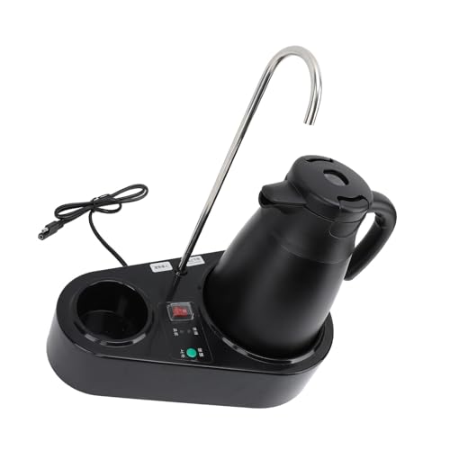 Hervidor eléctrico para auto 1200ml acero inoxidable miniatura 7