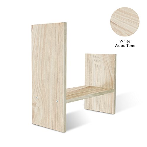 image for Jerry & Maggie Desktop Organizer Office Storage Rack Adjustable Wood D