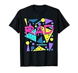 Rad 1980s Vintage Eighties Costume Party t-shirt