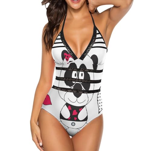 Costume de natation monokini ours en peluche pour vos journées à la plage
