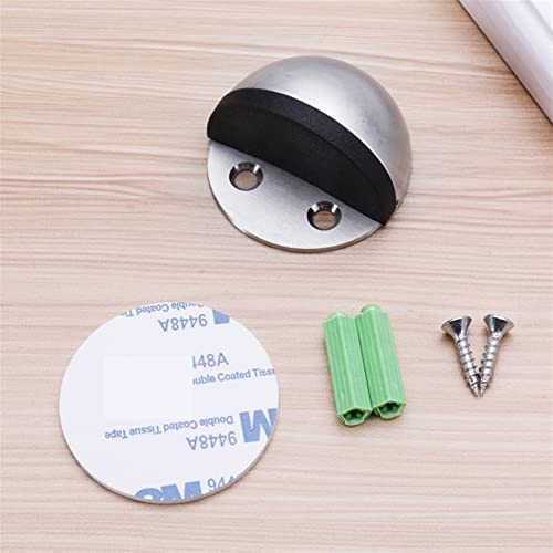 Butée de porte magnétique en acier inoxydable brossé durable