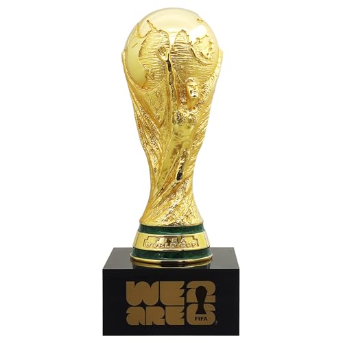 Official FIFA World Cup 2026 Edition - 7.5 Inch 3D Trophy w Acrylic Base -Timeless Collector’s Item Premium Zinc Alloy - FIFA World Cup Trophy Replica Perfect for Desk,Man Cave or Football Memorabilia