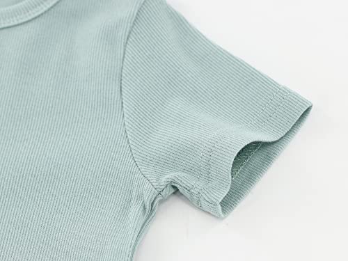 Boys Henley T-Shirts Solid Short Sleeve Casual Tops Tees for Toddler Kids4