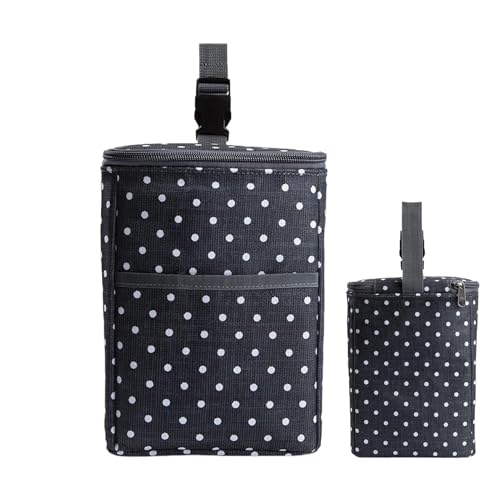 Bolsa de almacenamiento de leche materna fresca - Relier de botellas de bebé aislado - Bolsas de compras con bolsas de hielo, cremallera, asa de hebilla, vector de botella para niños