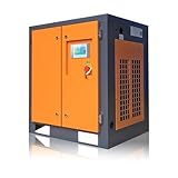 20HP Air Compressor 230V 60Hz 3-Phase 15kW Variable Speed Frequency Rotary Screw Air Compressor 81cfm Max Pressure 120 psi Commercial Air Compressed System