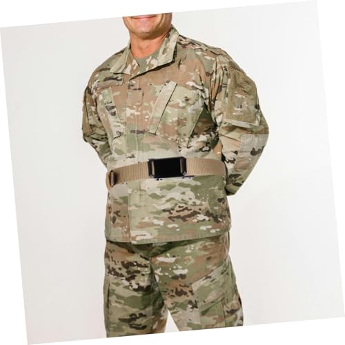 Adjustable Men Breathable Ratchet Belt with Automatic Buckle Versatile for Outdoor Sports and Casual Wear Comfortable Design for Young Students and Jeans4