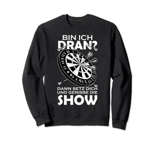 Dart Show Profi - Divertida frase para jugadores de dardos Sudadera