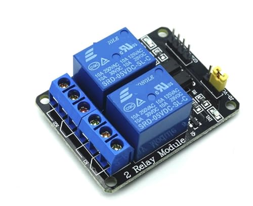Module de relais 5V 2 canaux avec optocoupleur carte de commande bidirectionnelle