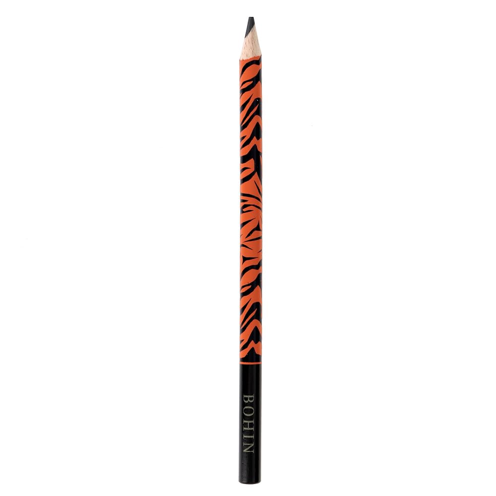 Bohin France France Safari Collection Tiger Print (Black) Fabric Marking Chalk Pencil - 1 Piece