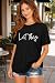 Let Them Shirt Mental Health Awareness Shirt Inspirational Graphics Tees for Women Positive Message Summer Top Black
