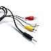 Love your yy 10FT 3.5mm to 3 RCA Male Plug to RCA Stereo Audio Video Male AUX Cable, 3.5mm to RCA Camcorder AV Video Output Cable 1/8