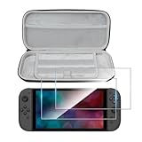 Étui de grande capacité: L'étui de transport de la nintendo switch 2 est conçu avec un grand espace de stockage pour votre console, vos jeux et vos accessoires. Avec plusieurs compartiments à l'intérieur, vous pouvez tout garder bien organisé et prêt à voyager avec vos jeux en déplacement.