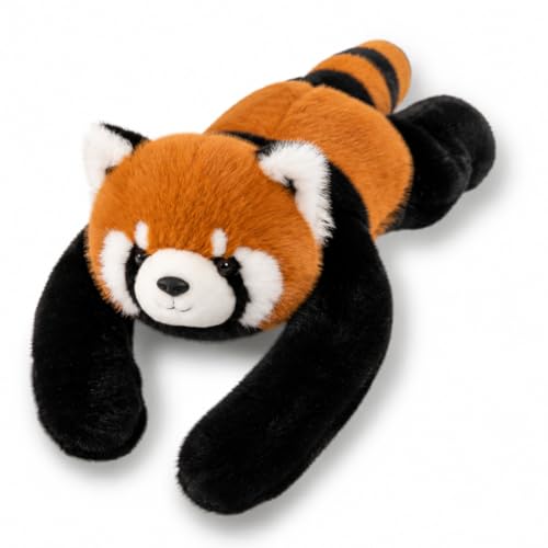 chilsoby 25.6 inch Red Panda Weighted Stuffed Animals, Weighted Plush Animal, Cute Soft Plush Toy Pillow Hugging Plushie Gifts for Kids Adults
