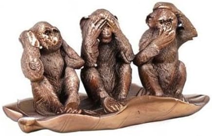Miniatura 2 de Pacific Giftware Figura de resina See Hear Speak No Evil Monkeys