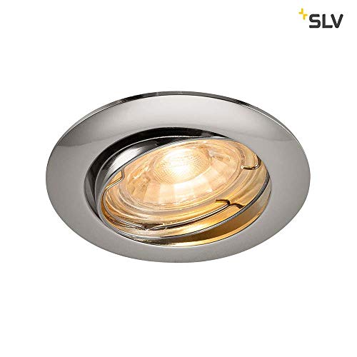 Preisvergleich Produktbild SLV PIKA Deckeneinbauleuchte Aluminium chrom