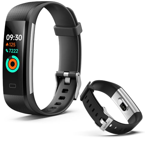 epekops Fitness Tracker with Heart Rate Monitor/Step...