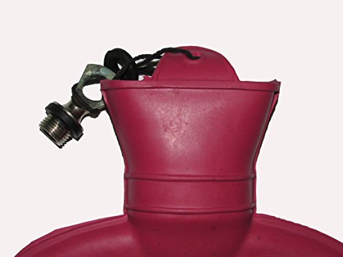 Image of Duckback ORIGINAL Hot Water Bag Red Non Electrical 2L - Ideal for Back pain /body ache /stomach NON-ELECTRICAL 2 L Hot Water Bag (Red)