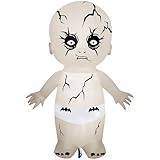 6' Gemmy Airblown Inflatable Animated Halloween Zombie Baby Yard Decoration 550443