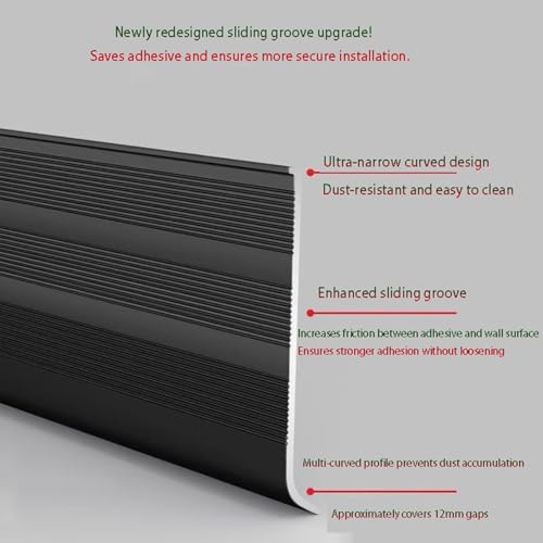 Protector de esquinas de aluminio 125 cm pack de 4 fundas para rodapié de baño y cocina multicolor 4