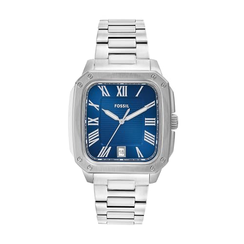 FOSSIL Orologio Crosby da uomo, movimento al quarzo con data