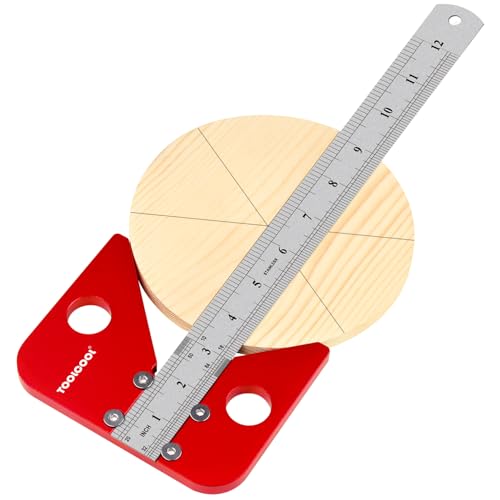 TOOLCOOL Circle Center Finder Tool Lathe Centering Marking Tool