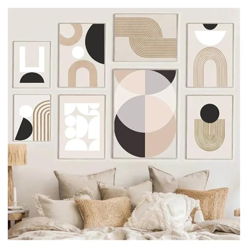 Tableau minimaliste abstrait G pour valoriser un petit espace