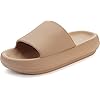BRONAX Cloud Slippers for Women and Men | Pillow Slippers Bathroom Sandals | Extremely Comfy | Cushioned Thick Sole