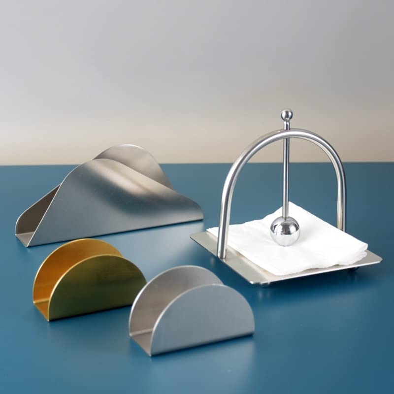 Serviettenhalter, for Tischtuchständer, Metallspender, Präsentationsständer for die Arbeitsplatte des Restaurants zu Hause, Küche, Esstisch(Chinese Style)