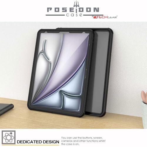 Coque étanche iPad Air 13 fine robuste protège des chutes eau