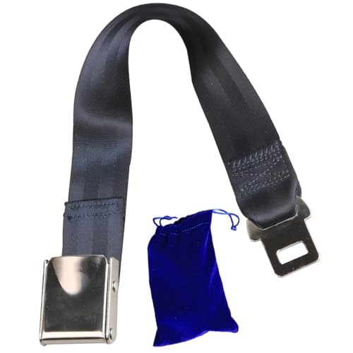 Idpoo Air Belt Extender Strap for Universal Almost All Major Flights Except Southwest Belt Extension Adjustable Length 7-25 Travel Comfort for Fat Big Obese People(Type A)