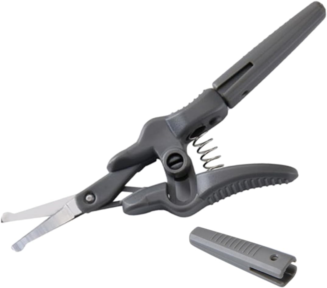 CALLARON 2pcs Eyebrow Scissors for Facial Hair Trimming Grooming Tool for Beards Nose Hair and Eyebrows Comfortable Handle Design for Precise Cuts