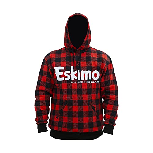 Sweat à capuche haut de gamme Eskimo en coton écossais aux finitions soignées