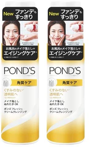 Amazon | ポンズ フレッシュ クリームクレンジング 角質ケア 136g ×2個