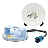 PYD Life 8' Plate Heat Press Attachment for Sublimation,Plate Heater Replacement Heating Element for Blue Combo Heat Press Machine