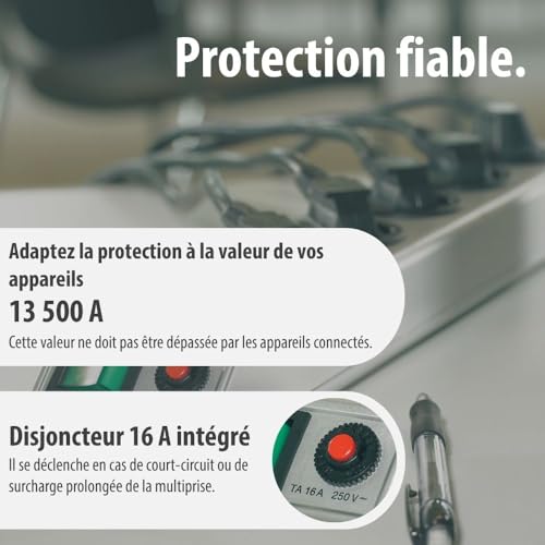Multiprise Brennenstuhl Super-Solid protégeant vos appareils contre les surtensions - 7