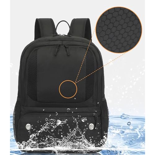 Mochila ergonómica impermeable y antiolores con espacio inferior separado para zapatillas 5