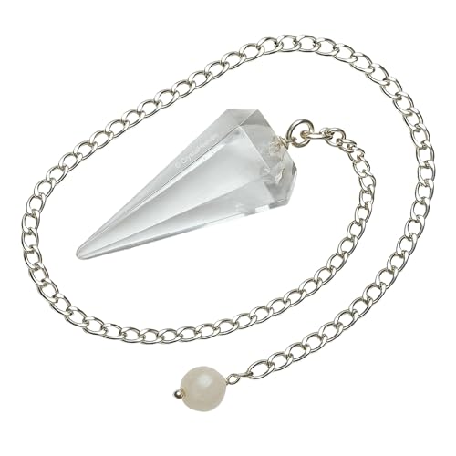 Image of Certified Clear Quartz Pendulum Dowsing Tool