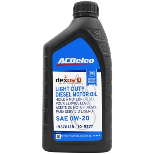 Aceite Diesel SAE 0W-20 ACDelco Kit para 3.0L Duramax miniatura 2