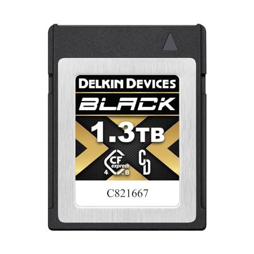 Delkin Devices 1.3TB ubN CFexpress 4.0 Type B [J[h pSLCtbVt ő3530MB/b vtFbVirfIƎʐ^p