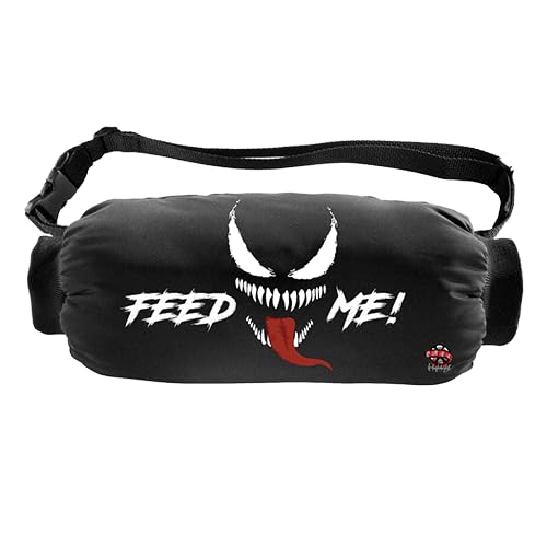Feed Me Football Hand Warmer Pouch - Insulated Football Hand Muff with Secure Zipper Pocket & Adjustable Strap - Perfect for Football, Hiking, Camping & Outdoor Sports