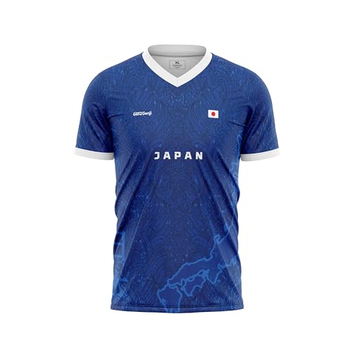 GenZGenji Japan Football/Soccer Jersey 2026 (Blue) X-Large